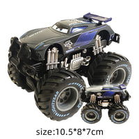 Disney Pixar Cars Lightning McQueen SUV Black Storm Jackson Cruz Mater Big wheel Offroad Metal Cars Toy Kids Christmas Gifts EzBuyCo