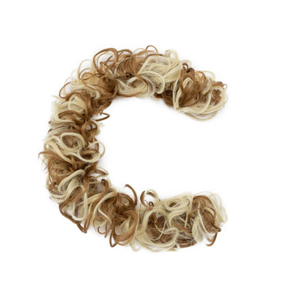 Long Messy Bun Hair Piece Curly Hair Extensions Hair Scrunchies Tousled Updo Hair Bun Hair Pieces Soft For Women Brown Black