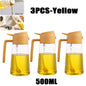 200/300/500ml Oil Spray Bottle BBQ Cooking Olive Oil Sprayer Kitchen Baking Oil Spray Empty Bottle Vinegar Bottle Dispenser