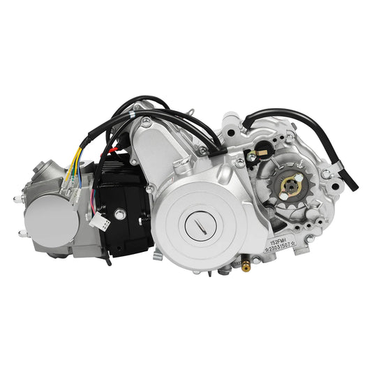 125cc Motor Engine, 3-Speed Gear System with Forward, Neutral, Reverse, CDI Ignition for ATVs, Dirt Bikes, and Go Karts