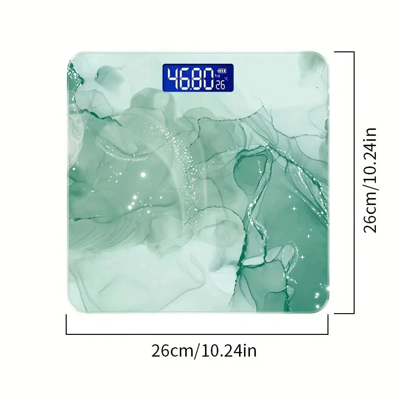 Usb Accurate Smart Electronic Scale, New Three-Dimensional Lcd Display With Accurate Sensing, Temperature Sensing Weight Scale