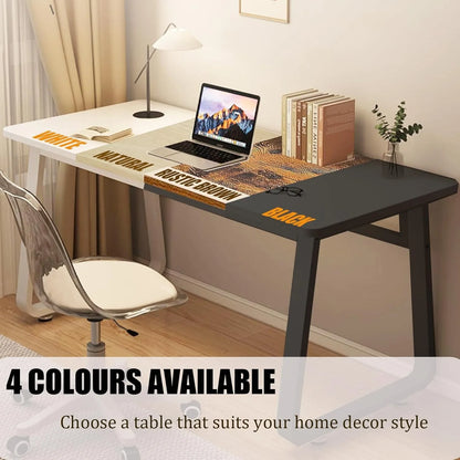 Computer Desk Modern Simple Style Desk for Home Office, 31.5 inch Small Writing Table Study Corner Work Desk for Bedroom Table