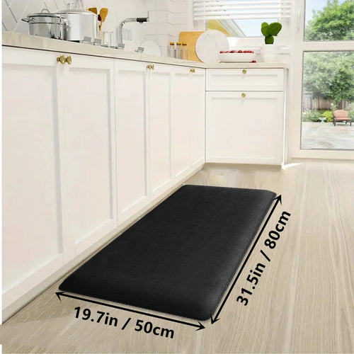 1pc kitchen mat  Quick-Dry Memory Foam Kitchen Mat - Luxuriously Soft, Non-Slip, Ideal for Kitchen,  Washable rugs rug