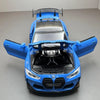 1:32 BMW M4 Coupe Alloy Sports Car Model Diecasts & Toy Vehicles Metal Toy Car Model Sound Light Simulation Collection Gift EzBuyCo