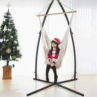 Homfa C-Type/ X-Type Hammock Chair Stand Solid Steel Frame With Hook for Porch Swing Hammock Chair Adjustable high 210cm