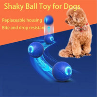 Active Rolling Ball for Dogs USB Interactive Dog Ball Toy Automatic Rechargeable Dog Interactive Toys Dog Ball with LED Light