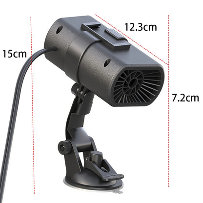 12V 200W Car Heater Demister Universal Frost Snow Mist Removal Machine Window Windshield Defrosting Heater for Vehicles Accessor