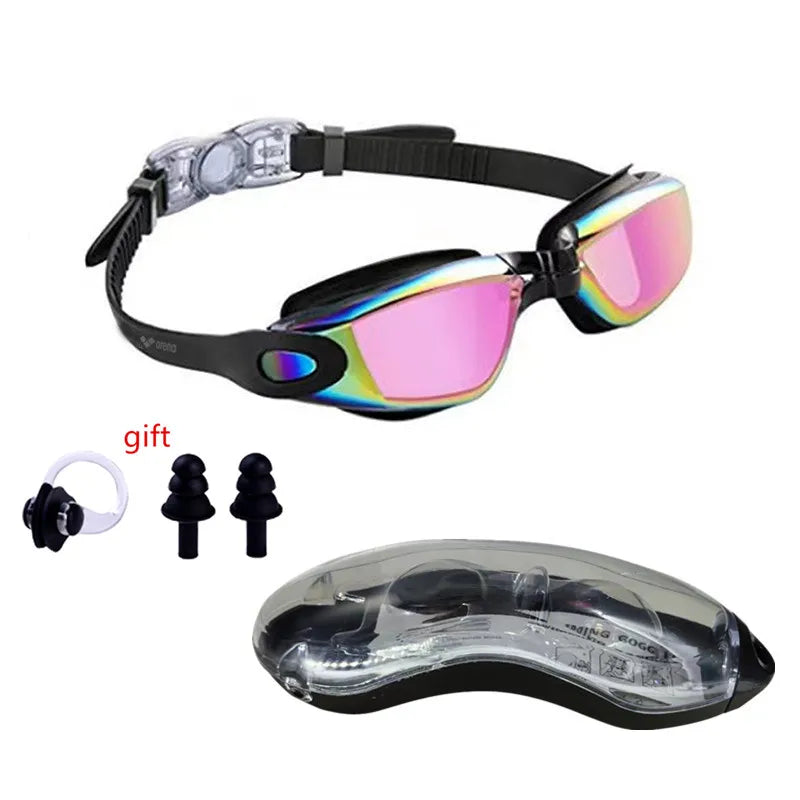 ARENA No Leaking Anti Fog Full Protection HD Swimming Goggles Men Women Glasses Adjustable Swim Leak Proof Eyewear For Adult