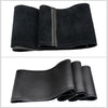 14.5" to 15" Steering Wheel Cover with Needle Thread DIY Hand Stitching Genuine Cowhide Leather Punched Breathable Car Styling