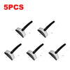 1-5PCS Snow Removal Scraper Portable Windshield Ice Scraper Stainless Steel Frost Removal Tool For Car Window Snow Cleaning Tool