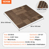 VEVOR Carpet Tiles Reusable, 24"x 24"Carpet Squares With Padding Attached, Soft Padded Carpet Tiles, Easy Install DIY for Bedroo
