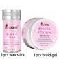 Edge Control Wax Stick and Braiding Gel for Women Strong Hold Edge Smoother Long Lasting Broken Hair Holder Wax Stick
