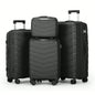 12" 20" 24" 28" Trolley Suitcase Organizer 4pcs Travel Spinner Luggage Bag Set
