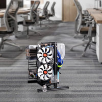 PC Frame Test Bench ITX ATX MATX Open Air Case Water Cooling Fan Chassic DIY Mini Computer Motherboard for HTPC Graphics Card