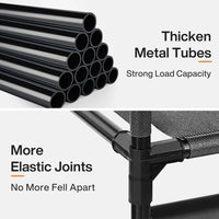 bookshelf with 4 Bins Drawers for Closet Entryway, Vertical Shoe Racks Free Standing wardrobes, clothes rack