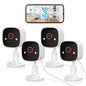 Jennov Outdoor/Indoor Security Cameras 5Ghz/2.4Ghz, 2K HD Wireless WiFi/Pet Dog Cat Baby Monitor Camera for Home Security IP66