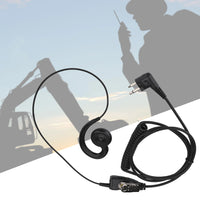 AEH3000-M1A Walkie Talkie Two Way Radio Black Headset Mic for Motorola Black Headset Two Way Radio Headset Walkie Talkie Headset
