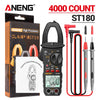 ANENG ST180  Digital Clamp Multimeter Meter AC Current  4000 Counts Ammeter Voltage Tester Car Amp Hz Capacitance NCV Ohm Tool