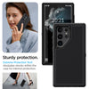 For Samsung Galaxy S22 Ultra 5G Dual Layer Case Slim Thin Hybrid Rugged Hard Shockproof Phone Cover Black