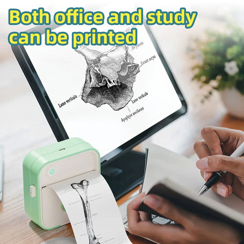 Dolewa D5 Inkless Printing Machine Thermal Printer Label Maker 12-57mm Adjustable Sticker Printer for Code Tag Journal