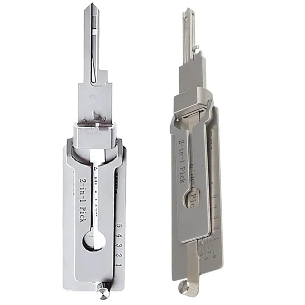 Stainless Steel Key Decoder O-ring Pickup Kit Hook Tool Pickup Hand Tool Maintenance Repair Kit