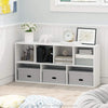 Luder Bookcase / Book / Storage , 7-Cube, White триммеры для травы