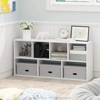 Luder Bookcase / Book / Storage , 7-Cube, White триммеры для травы