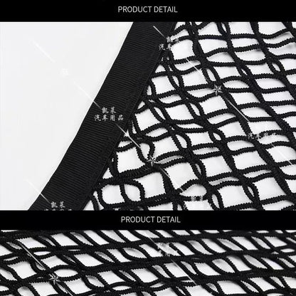 For Mercedes Benz GLE 350 250 W167 W166 1998-2024 2022 2021 Car Trunk Net Rear Cargo Net Mesh Luggage Elastic Auto Accessories