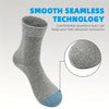25% Silver Infused Grounding Socks Conductive Earthing Socks for Men Women Anti-Odor & Moisture Wicking Socks(3 Pairs)