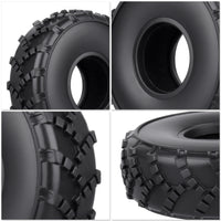 HobbyPark 1.0 Tires Sticky Soft 1/24 1/18 RC Crawler for Traxxas TRX4M Axial SCX24 Bronco Gladiator C10 Deadbolt B17 FCX18 FCX24