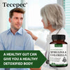 Tecepec Spirulina Chlorella Supplement - Supports Liver, Kidney and Intestinal Detoxification, Energy, Digestion, Antioxidant