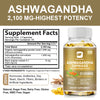 BEWORTHS Ashwagandha Root Extract Capsule Help Sleep Improve Sleep Quality Calm Down Emotions Relieve Anxiety Mood Health