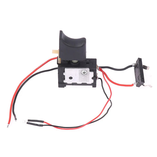 DC7.2-24V Electric Drill Switch Cordless Drill Speed Control Button Trigger Switch With Small Light Power Tool Parts