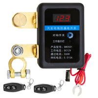 DC 12V Automatic Power Shut Off Switch Remote Battery Disconnect Switch 260A Leakage Protection Device for Auto Truck Trailer RV