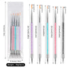 5PCS Stripe Liner Brush Set Nail Painting Pen Dotting Tool Rhinestone Picker Nail Art Accessories for Beauty Health
