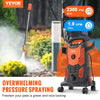 VEVOR Electric Pressure Washer Power Washer Quick Connect Nozzles Foam Cannon Retractable Handle for Portable to Clean Patios