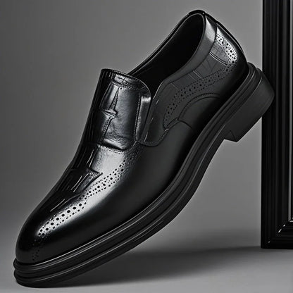 Men's Casual Business Formal Leather Oxfords Shoes Male Wedding Party Office Gentleman Shoes