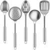 5Pcs Kitchen Cooking Utensils Set Stainless Steel Shovel Soup Spoon Spatula Utensils Dinnerware Cooking Tools Kitchen Gadgets