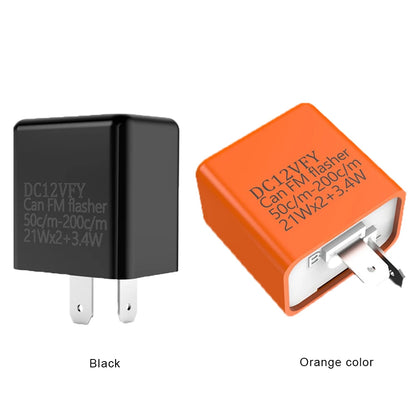 DV 12V Frequency Relay Adjustable Turn Signal Indicator 3 Gear Fix Motorcycle Flasher Multiple Protection LED Turn Indicator