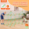 VEVOR  Fort Building Kit Children's DIY Indoor Castle Beading Stem with 96 Rods and 44 Balls Play Tent Toy for 4+ Kids Gifts