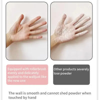 Antibacterial Wall Paint Roller Waterbased Repair Brush Painting For House Interior Wall Portable White Latex Paint Small Roller