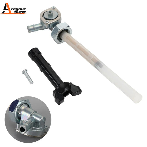 Areyourshop  for Honda Shadow VLX 600 VT600C VT600CD 1999-2007 Fuel Valve Petcock & Lever Screw 16950-MZ8-L23 16963-MZ8-G20