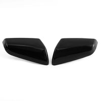1Pair Glossy Black Car Side Rear View Mirror Cover Caps for Chevy Equinox Terrain GMC Terrain 2018 2019 2020 2021 2022 2023