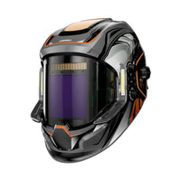 ANDELI Welding Helmet with Large Viewing True Color Auto Darkening Welding Helmet 4 Arc Sensor for Welding Cut Grind Area