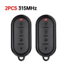 3/2/1PCS 433MHz/315MHz Cloning Duplicator Auto Copy Remote Controller 4 Buttons Replacement Key Fob Universal Garage Gate Opener