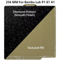 BIGTREETECH Panda Build Plate For Bambu Lab P1 A1 X1 A1 Mini Sheet Spring Steel PEI PEO PET CryoGrip Pro Honeycomb Houndstooth