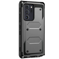For Samsung Galaxy Note 20/Note 20 Ultra 5G Phone Case Shockproof Protective Heavy Duty Rugged Hybrid Cover Gray