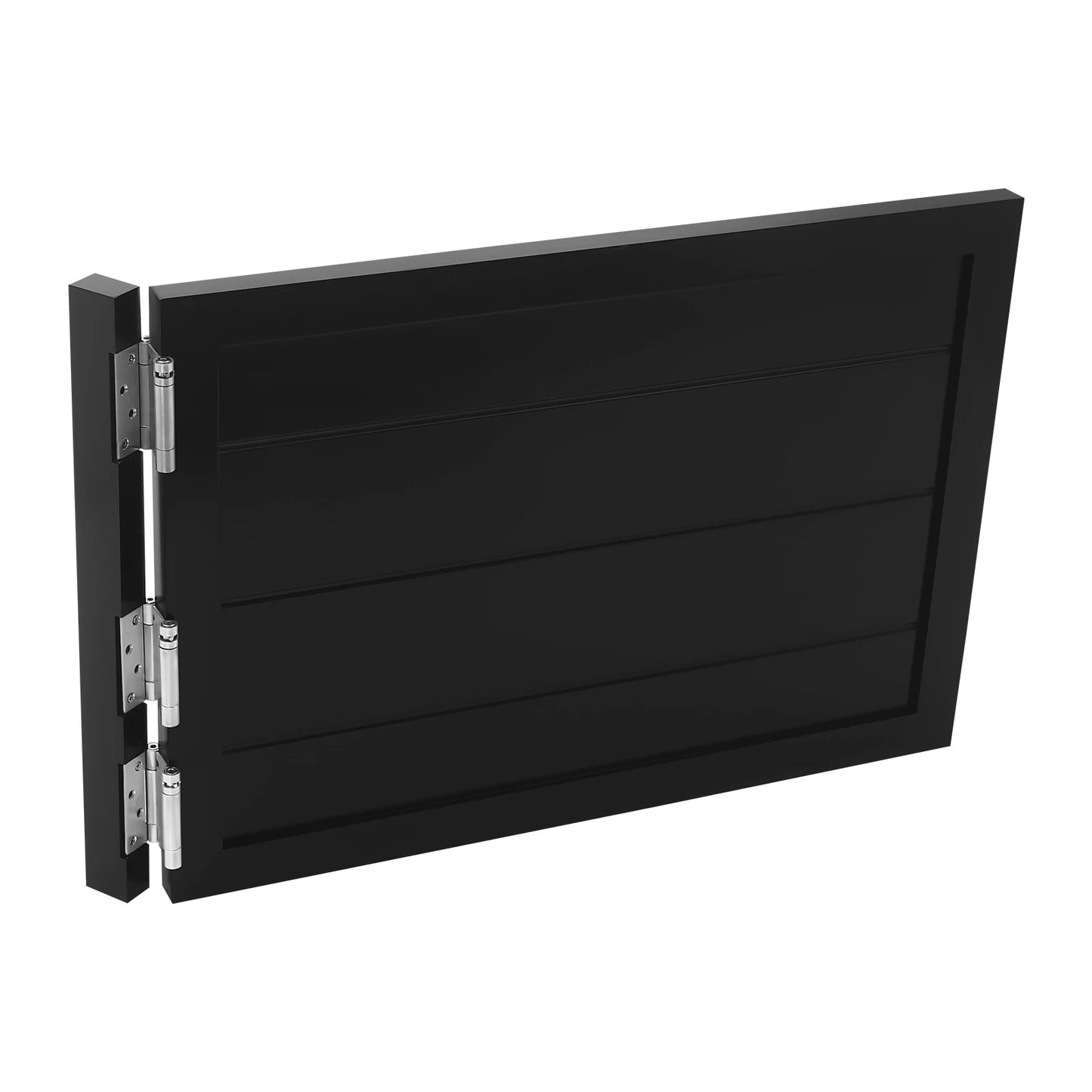 Sturdy Solid Wood Partition Door with 180° Swing, Spring Hinges, Privacy Protection, Easy Installation, Ideal for Home or Office