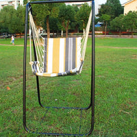 A-Frame Heavy-Duty Anti-Deformation Hammock Chair Stand | Metal Support Rack for Strong Load Bearing | Outdoor Swing Seat