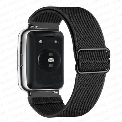 Scrunchie Band For Huawei Watch Fit 2 Strap Smartwatch Accessories Elastic Nylon Loop Bracelet Correa Huawei Watch fit2 band